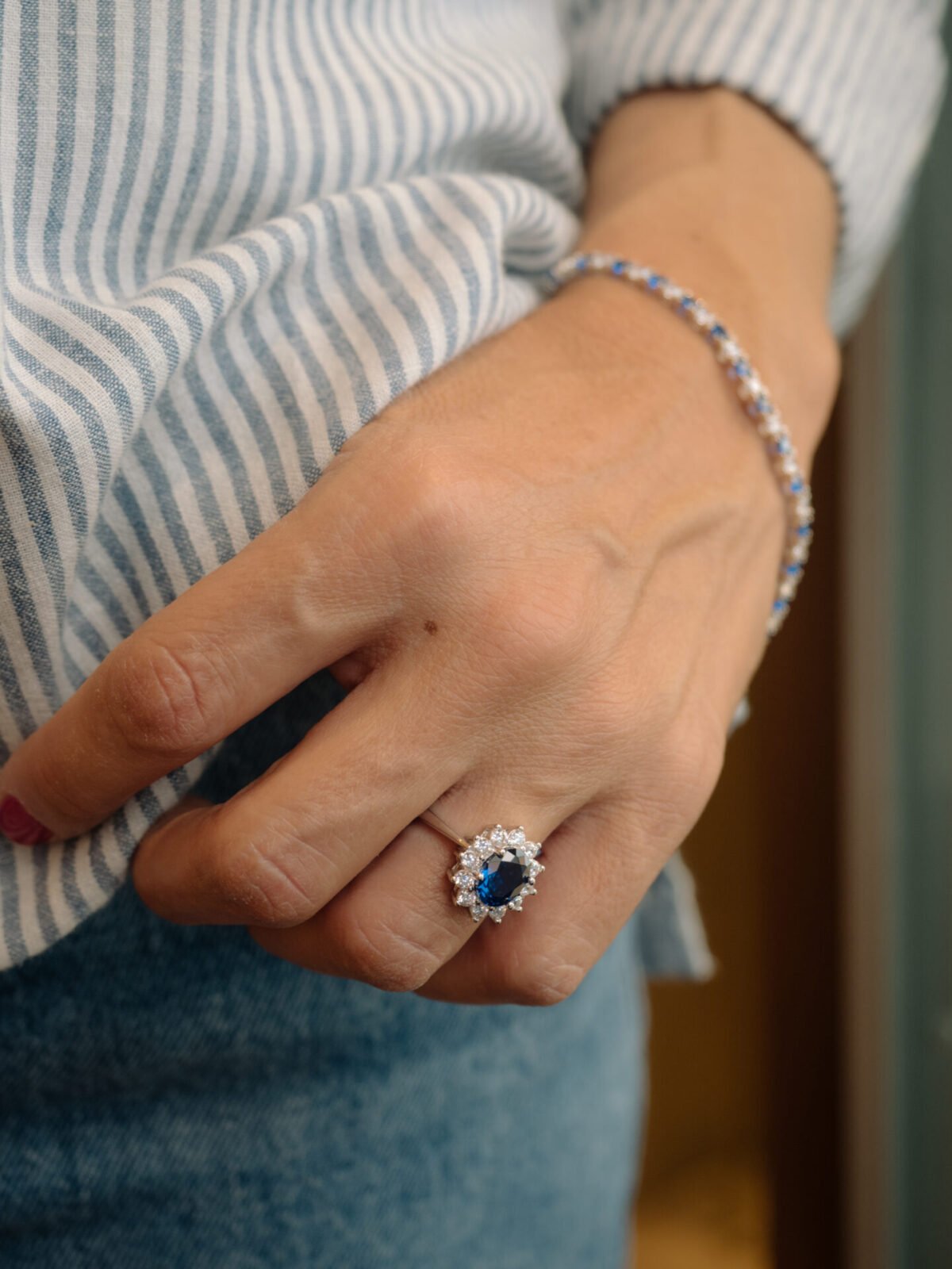 Anillo Lady Di Large