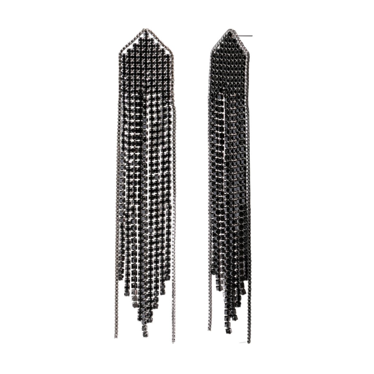 Pendientes Studio 54 black