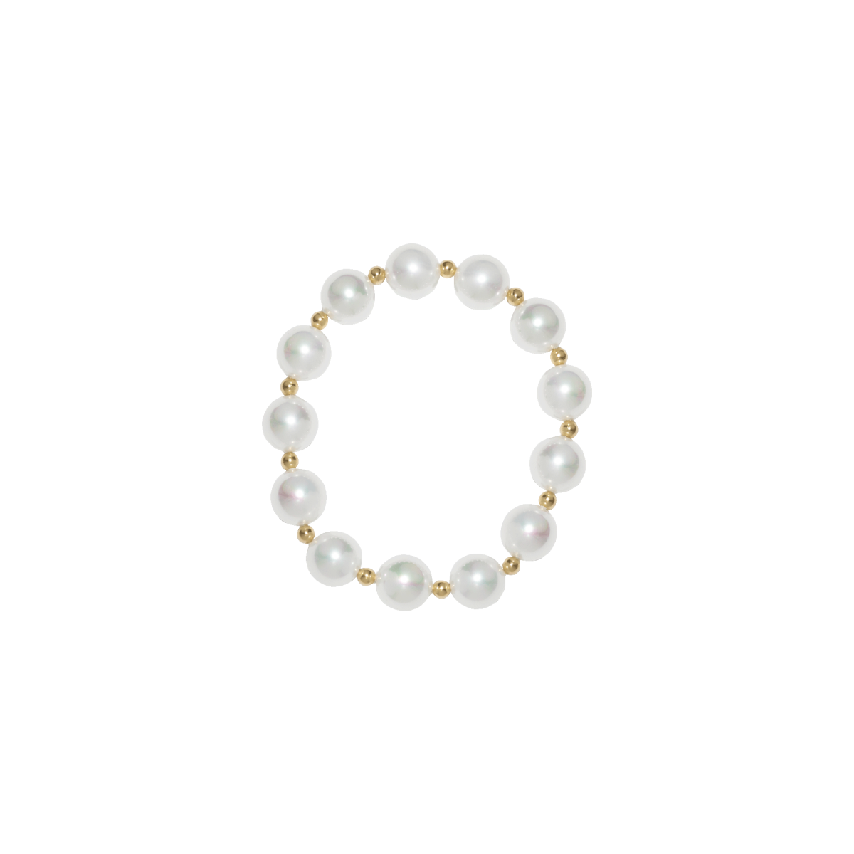 Pulsera Pearls Golden