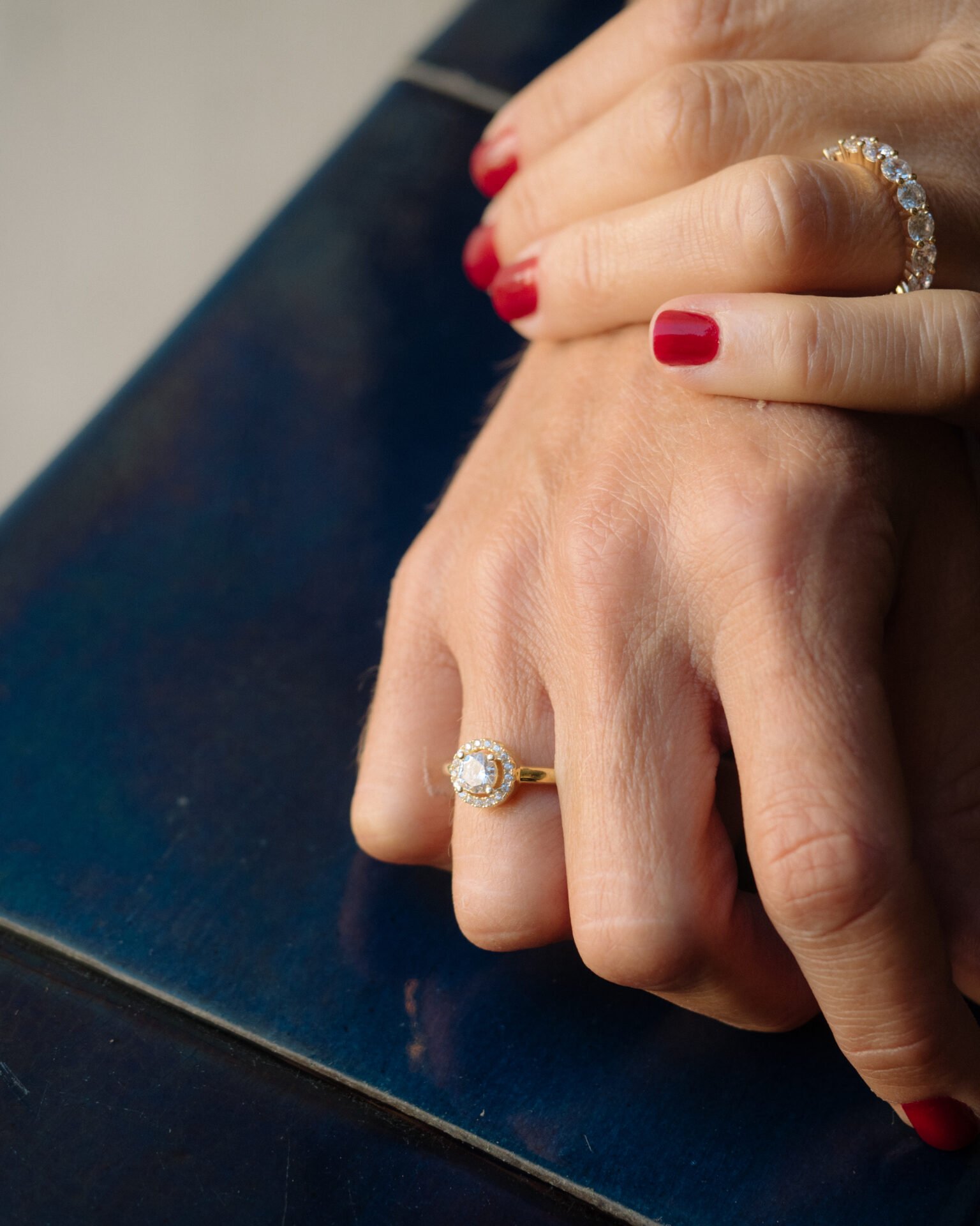 Anillo Rosetón Oro - Imagen 3