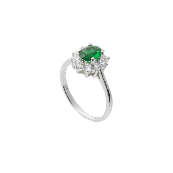 Anillo Lady Di Green