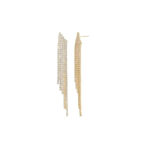 Pendientes fiesta gold
