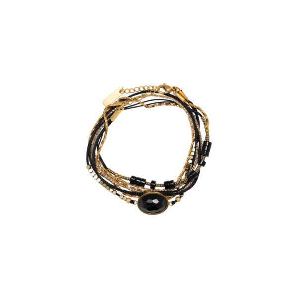 Pulsera piedra negra