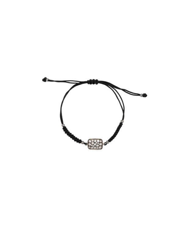 Pulsera macramé circonitas small