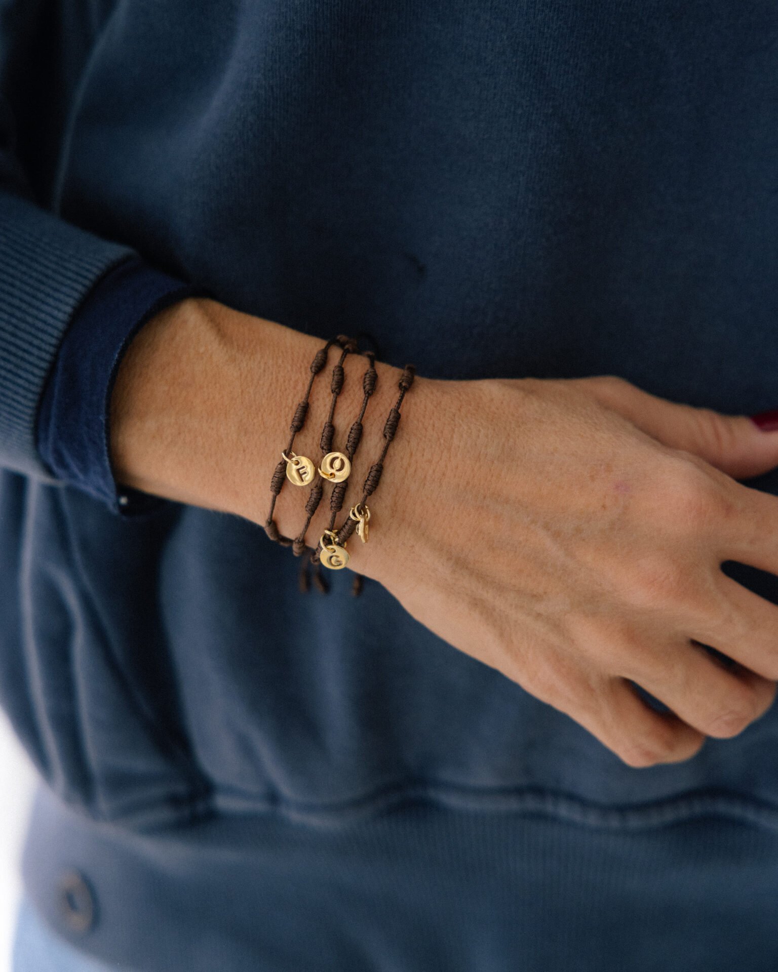 Pulsera letter oro - Imagen 2