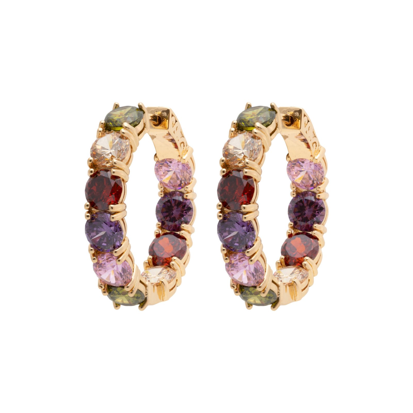 Aros bijoux multicolor
