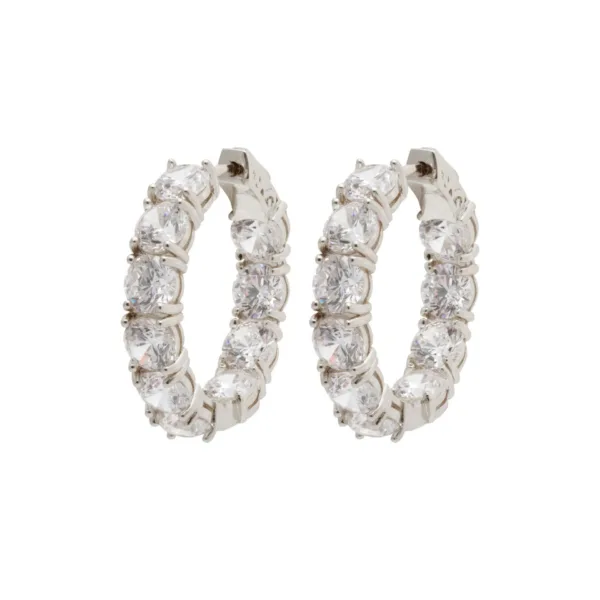 Aros bijoux silver