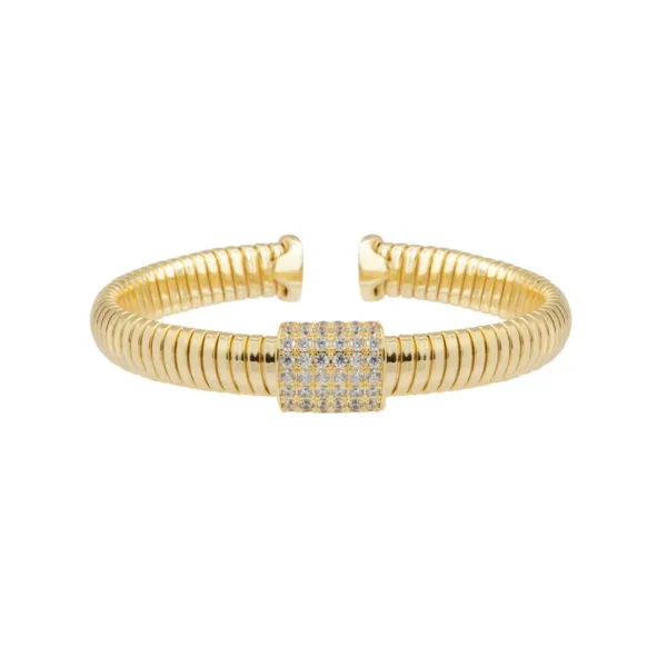 Pulsera Tubogas Gold Square