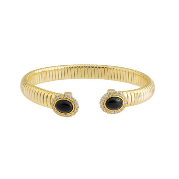 Pulsera Tubogas Gold Black Medium