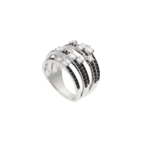 Anillo Circonitas Black
