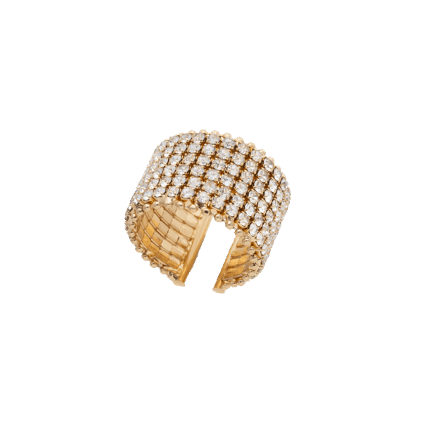 Brazalete circonitas oro