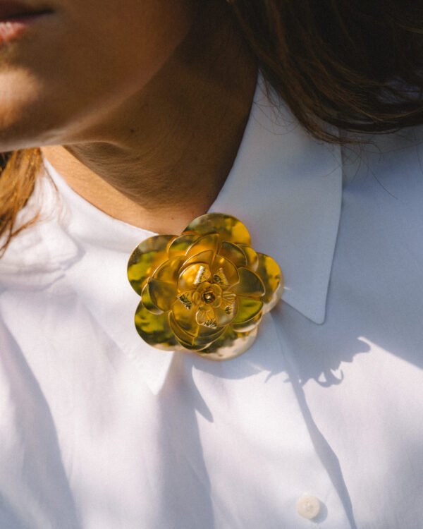 Broche flor
