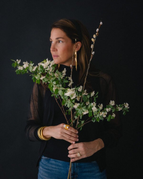 Pendiente largo cascada hoja