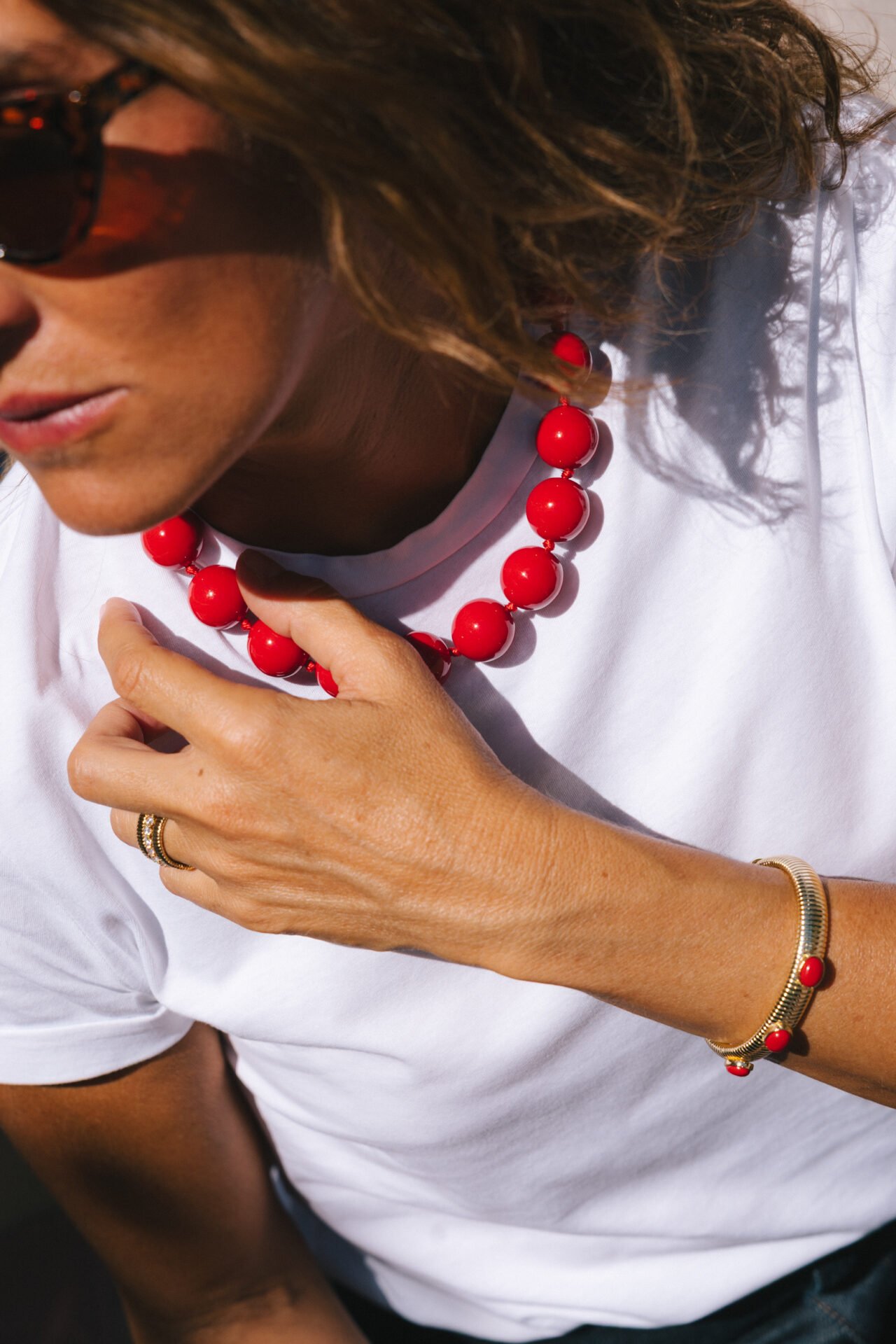 Collar summer Blanco - Imagen 2