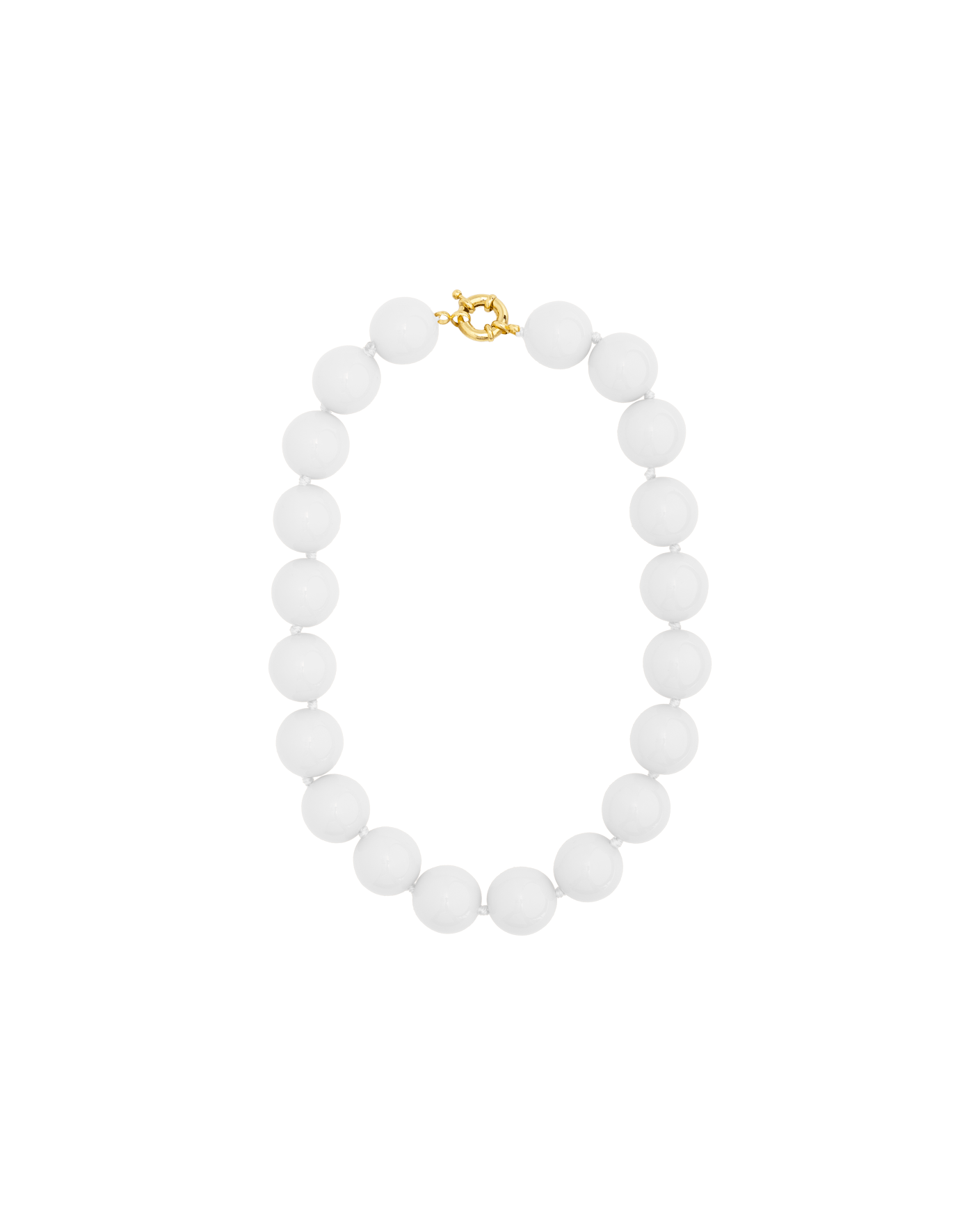Collar summer Blanco