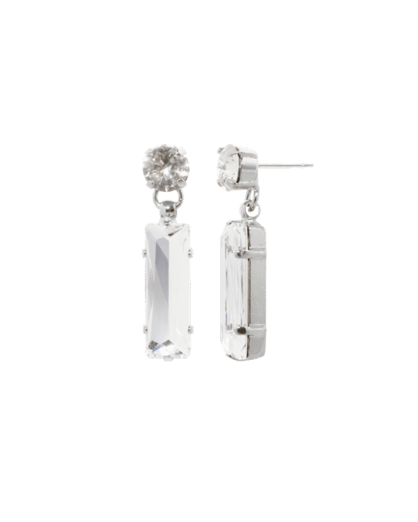 Pendiente Carat plata