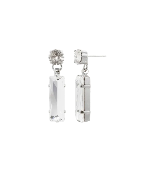 Pendiente Carat plata