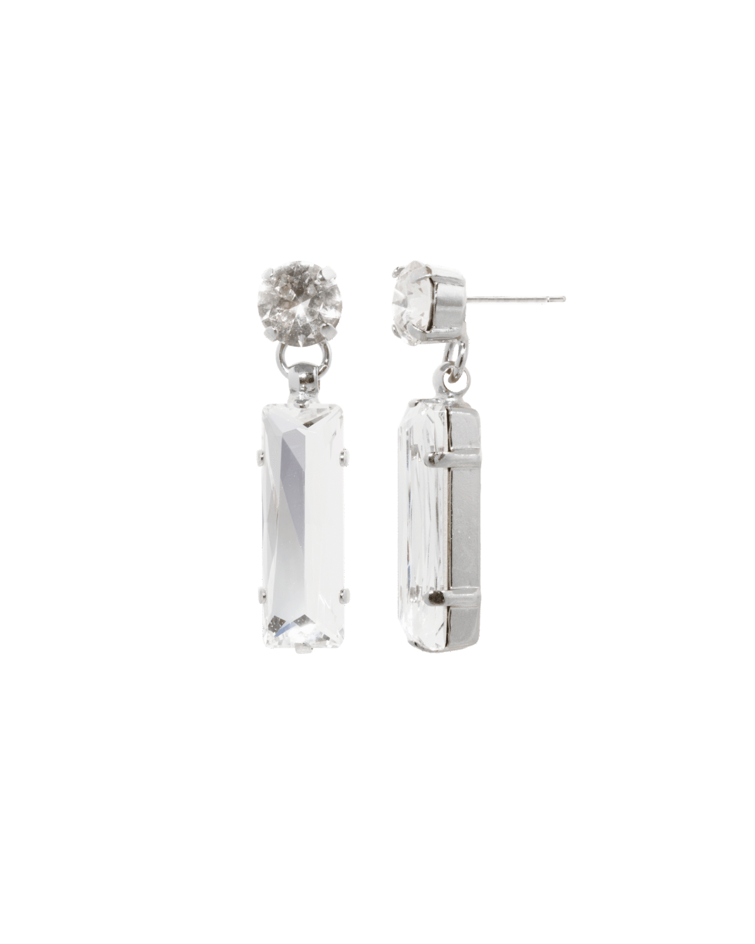 Pendiente Carat plata